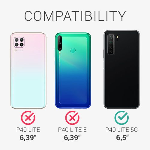Husa Huawei P40 lite 5G, Silicon, Rosu, 52529.190