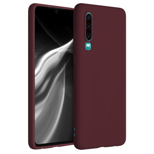 Husa Huawei P30, Silicon, Rosu, 47410.190