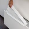 Tava servire din bambus Navaris, pliabila, cu suport pentru dispozitive, 54272.02