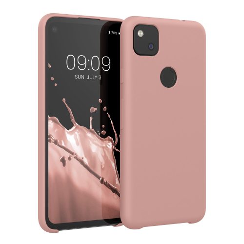 Husa Google Pixel 4a, Silicon, Roz, 52549.193