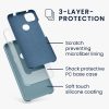 Husa Google Pixel 4a, Silicon, Albastru, 52549.206