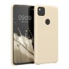 Husa Google Pixel 4a, Silicon, Crem, 52549.204