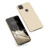 Husa Google Pixel 4a, Silicon, Crem, 52549.204