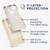 Husa Google Pixel 4a, Silicon, Crem, 52549.204
