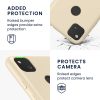 Husa Google Pixel 4a, Silicon, Crem, 52549.204
