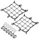 Set 2 Plase de marfa pentru motociclete Navaris, 40 x 40 cm, Carlige, Carabiniere, 54307.01