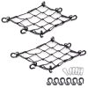 Set 2 Plase de marfa pentru motociclete Navaris, 40 x 40 cm, Carlige, Carabiniere, 54307.01