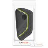 Husa Cheie Auto pentru VW / Skoda / Seat - 3 Butoane, kwmobile, Silicon, Negru, 54313.04
