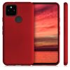 Husa Google Pixel 5, Silicon, Rosu, 53565.36