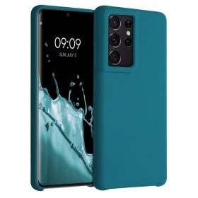 Husa Samsung Galaxy S21 Ultra, Silicon, Verde, 54074.57