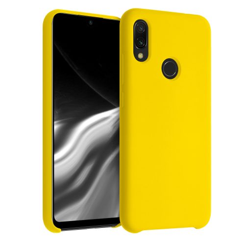 Husa Xiaomi Redmi Note 7 / Redmi Note 7 Pro, Silicon, Galben, 48714.165