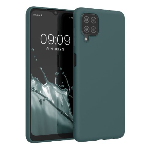 Husa Samsung Galaxy A12, Silicon, Verde, 54048.171