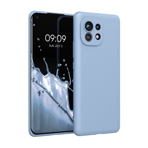 Husa Xiaomi Mi 11, Silicon, Albastru, 54188.58