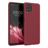 Husa Samsung Galaxy A12, Silicon, Rosu, 54048.209