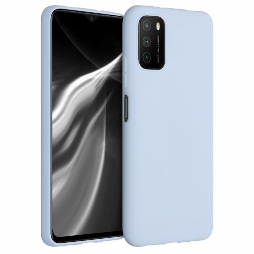 Husa Xiaomi Poco M3, Silicon, Albastru, 53971.58