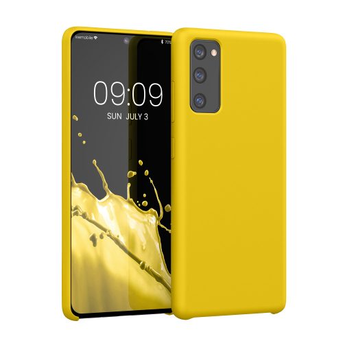 Husa Samsung Galaxy S20 FE, Silicon, Galben, 53605.165