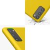 Husa Samsung Galaxy S20 FE, Silicon, Galben, 53605.165