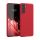 Husa Samsung Galaxy S21, Silicon, Rosu, 54055.208