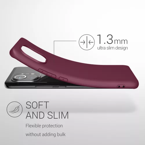 Husa Xiaomi Mi 11, Silicon, Violet, 54188.187