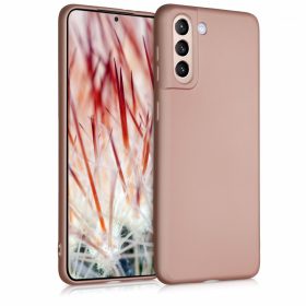 Husa Samsung Galaxy S21 Plus, Silicon, Roz, 54067.31