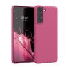 Husa Samsung Galaxy S21, Silicon, Roz, 54055.100
