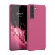 Husa Samsung Galaxy S21, Silicon, Roz, 54055.100