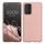 Husa Samsung Galaxy A52 / Galaxy A52 5G / Galaxy A52s 5G, Silicon, Rose Gold, 54351.31