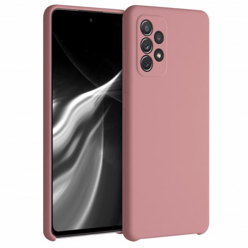 Husa Samsung Galaxy A72, Silicon, Roz, 54359.193