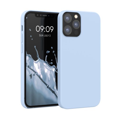 Husa iPhone 12 / iPhone 12 Pro, Silicon, Albastru, 52641.58