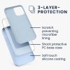 Husa iPhone 12 / iPhone 12 Pro, Silicon, Albastru, 52641.58