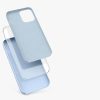 Husa iPhone 12 / iPhone 12 Pro, Silicon, Albastru, 52641.58