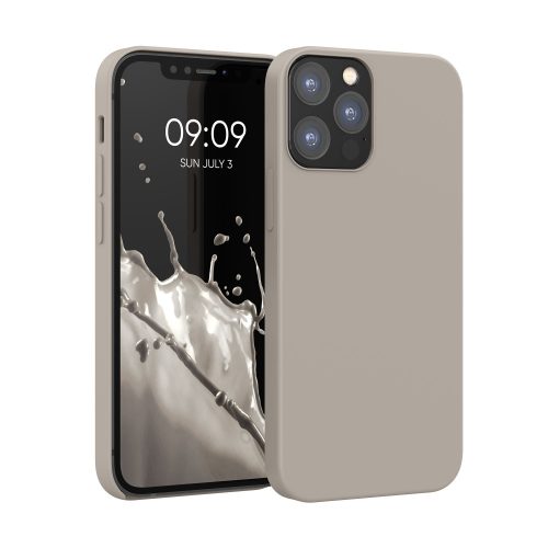 Husa Apple iPhone 12 / iPhone 12 Pro, Silicon, Gri, 52641.43