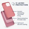Husa Apple iPhone 12 Pro Max, Silicon, Roz, 52644.167