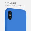 Husa Apple iPhone X / iPhone XS, Silicon, Albastru, 42495.189