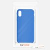 Husa Apple iPhone X / iPhone XS, Silicon, Albastru, 42495.189