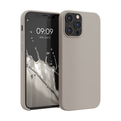 Husa Apple iPhone 12 Pro Max, Silicon, Gri, 52644.43