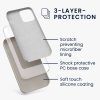 Husa Apple iPhone 12 Pro Max, Silicon, Gri, 52644.43