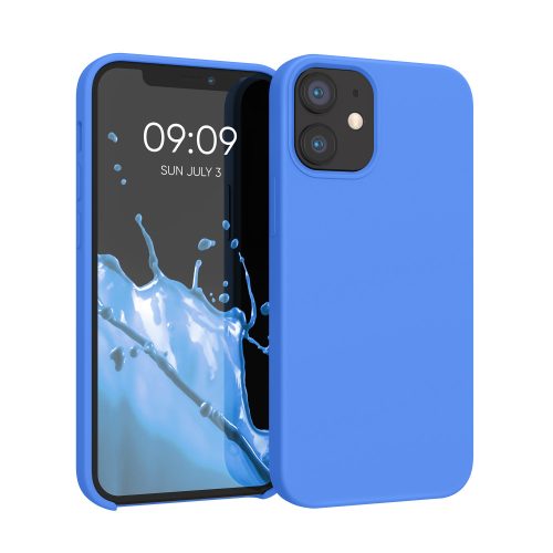 Husa Apple iPhone 12 Mini, Silicon, Albastru, 52640.189
