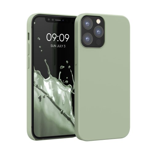 Husa Apple iPhone 12 / iPhone 12 Pro, Silicon, Verde, 52641.172
