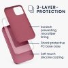 Husa Apple iPhone 12 / iPhone 12 Pro, Silicon, Roz, 52641.167
