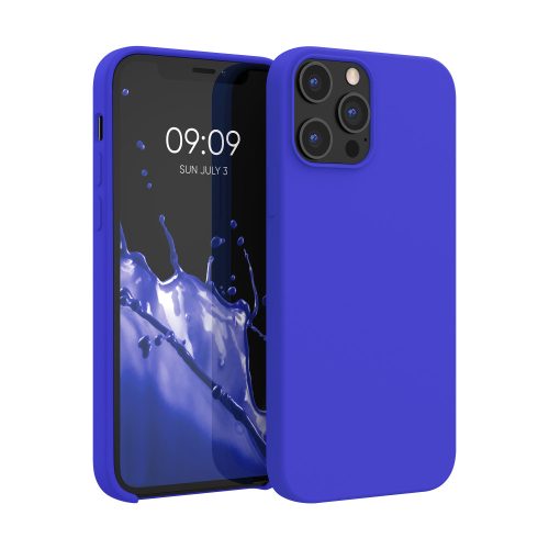 Husa Apple iPhone 12 Pro Max, Silicon, Albastru, 52644.134