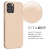 Husa Apple iPhone 12 Pro Max, Silicon, Crem, 52714.154