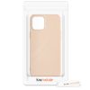 Husa Apple iPhone 12 Pro Max, Silicon, Crem, 52714.154