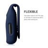 Set 2 Huse pentru Fitbit Inspire 2/Ace 3, Kwmobile, Negru/Albastru, Silicon, 54017.02
