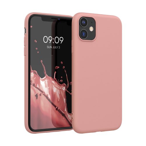 Husa Apple iPhone 11, Silicon, Roz, 49787.193