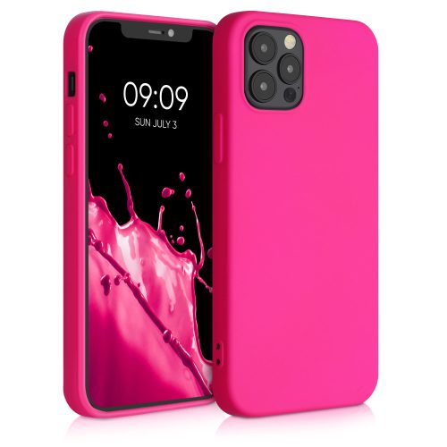 Husa Apple iPhone 12 / iPhone 12 Pro, Silicon, Roz, 53844.77
