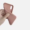 Husa Apple iPhone X / iPhone XS, Silicon, Roz, 42492.193