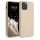Husa Apple iPhone 12 / iPhone 12 Pro, Silicon, Crem, 53844.154