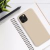 Husa Apple iPhone 12 / iPhone 12 Pro, Silicon, Crem, 53844.154