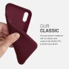 Husa Apple iPhone X / iPhone XS, Silicon, Rosu, 42492.190